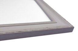 Frames By Post Scandi Pale Grey Frame With Dark Grey Mount For Image Size A3 - thumbnail 5