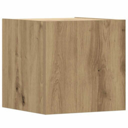 Berkfield 6 Piece Tv Cabinet Set Wall-Mounted Artisan Oak Engineered Wood - thumbnail 4