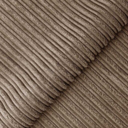 Palmas Jumbo Cord Fabric 5 Seater Left Hand Facing Corner Sofa Coffee - thumbnail 5