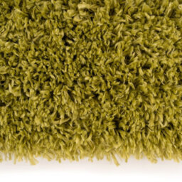 Loomed Lime Green Thick Soft Shaggy Runner Rug 60X240Cm - thumbnail 2
