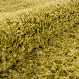 Loomed Lime Green Thick Soft Shaggy Runner Rug 60X240Cm - thumbnail 5
