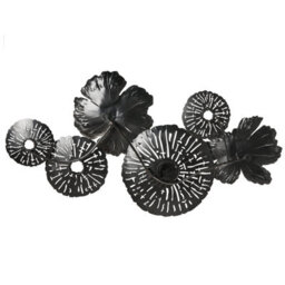 Beliani Wall Decor Flower Gadolinium Metal 45 Cm Multicolour - thumbnail 4