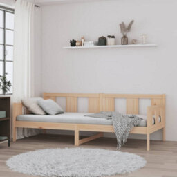 Berkfield Day Bed Solid Wood Pine 80X200 Cm - thumbnail 4