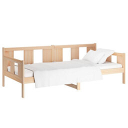 Berkfield Day Bed Solid Wood Pine 80X200 Cm - thumbnail 3