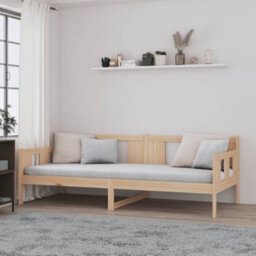 Berkfield Day Bed Solid Wood Pine 80X200 Cm - thumbnail 1