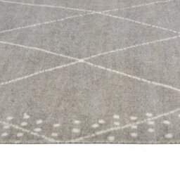 Berkfield Kitchen Rug Washable Rhombus 45X150 Cm Velvet - thumbnail 4