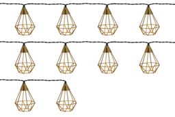Anakena Battery-Powered Warm White 10 Integrated Led Outdoor String Lights - thumbnail 4