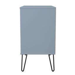Anzio Matt Denim Blue 3 Drawer Chest (H)737mm (W)765mm (D)395mm - thumbnail 4