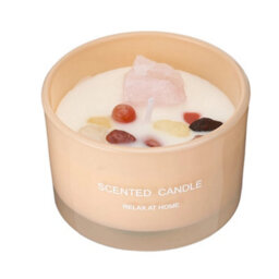 Living And Home 4-Pack Soy Wax Scented Candle Set With Tea, Gardenia, Champagne Spring And Blue Freesia - thumbnail 4