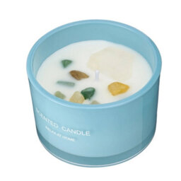 Living And Home 4-Pack Soy Wax Scented Candle Set With Tea, Gardenia, Champagne Spring And Blue Freesia - thumbnail 5