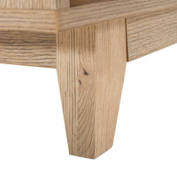 Wyld And Coco Scandinavian Bedside Table Nightstand, Light Brown And White, 1 Drawer, 50 X 40 X 46 Cm - thumbnail 7