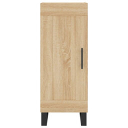 Berkfield Modern Sideboard Sonoma Oak 34.5X34X90 Cm Engineered Wood - thumbnail 5