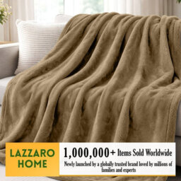 Lazzaro King Fleece Blanket For Sofa 290 Gsm Premium Brushed Microfiber Flannel Fluffy Warm Lightweight Solid Throw - thumbnail 2