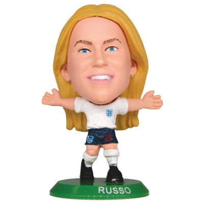 England Lionesses Alessia Russo Soccerstarz Football Figurine White/blue (One Size) - image 1