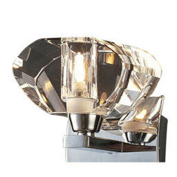 Luminosa Lighting Luminosa Alfa Wall Lamp 1 Light G9 Spanish Design Polished Chrome - thumbnail 4