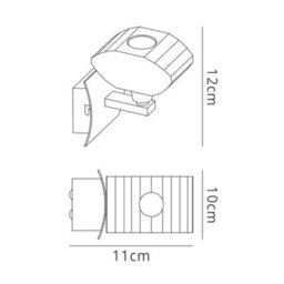 Luminosa Lighting Luminosa Alfa Wall Lamp 1 Light G9 Spanish Design Polished Chrome - thumbnail 5
