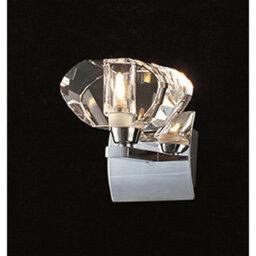 Luminosa Lighting Luminosa Alfa Wall Lamp 1 Light G9 Spanish Design Polished Chrome - thumbnail 2