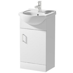 Affine Back To Wall Toilet & Vanity Unit With Basin Sink 4 Drawer Cabinet Unit Cistern Bathroom Furniture 1165mm - thumbnail 6
