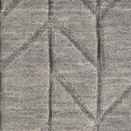 Grey Geometric Modern Wool Rug For Living Room Bedroom & Dining Room-236Cm X 297Cm - thumbnail 5