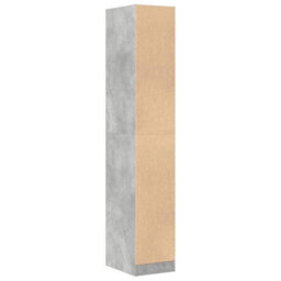 Walplus Apothecary Cabinetâ Concrete Grey 30X41X174.5 Cm Engineered Wood - thumbnail 7