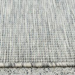 Loomed Natural Greige Soft Plastic Value Indoor Outdoor Weatherproof Washable Area Rug 156X230Cm - thumbnail 3