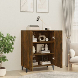 Vidaxl Sideboard Smoked Oak 70X34X90 Cm Engineered Wood - thumbnail 6