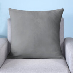 Neel Blue 220Gsm Crushed Velvet Square Cushion Covers, Set Of 2 Silver Grey Pillow Case, 45Cm X 45Cm - thumbnail 6