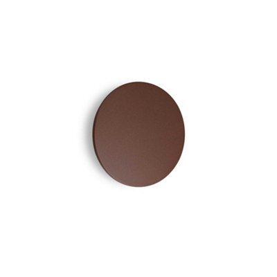 Ideal Lux Luminosa Punto Integrated Led Outdoor Flush Wall Lamp Coffee Brown 1850Lm 3000K Ip54