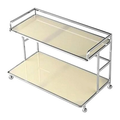 Makeup Organiser Rack Acrylic Storage Rack 2 Tiers Skincare Cosmetic Organizer - image 1