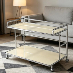 Makeup Organiser Rack Acrylic Storage Rack 2 Tiers Skincare Cosmetic Organizer - thumbnail 3