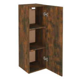 Walplus Tv Cabinet Smoked Oak 30.5X30X90 Cm Engineered Wood - thumbnail 5