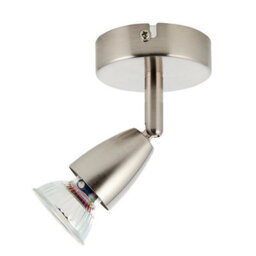 Luminosa Lighting Luminosa Amalfi 1 Light Spotlight Satin Nickel, Gu10 - thumbnail 3