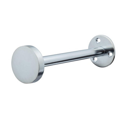 A.unique Home Pair Of Stud End Holdbacks With Fittings - Nickel - image 1