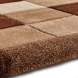 Grey/brown Rug, Stain-Resistant Rug, Geometric Modern Handmade Rug For Bedroom, & Dining Room-120Cm X 170Cm - thumbnail 9
