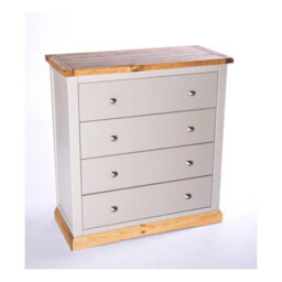 Cabinet Bits Bomporto 4 Drawer Chest Of Drawers Chrome Knob - thumbnail 3