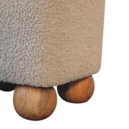 Artisan Furniture Serenity Footstool With Ball Feet - thumbnail 7