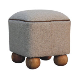 Artisan Furniture Serenity Footstool With Ball Feet - thumbnail 2