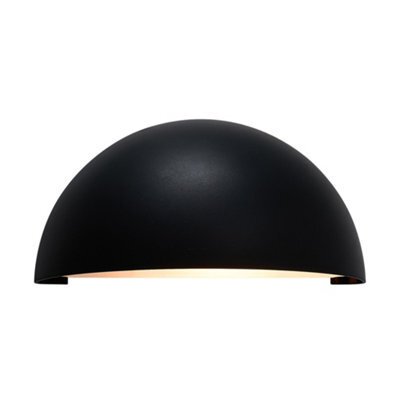 Nordlux Scorpius Outdoor Plastic Wall Light Weatherproof Black,mains - image 1