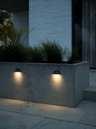 Nordlux Scorpius Outdoor Plastic Wall Light Weatherproof Black,mains - thumbnail 2