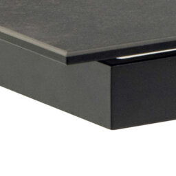 Wyld Haus Perth 200 240Cm Black Ceramic Extendable Dining Table With Industrial Metal Legs - thumbnail 5