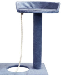 Walplus Cat Tree With Sisal Scratching Posts 150 Cm Dark Blue - thumbnail 5