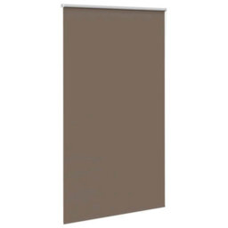 Berkfield Roller Blind Blackout Coffee 130X230 Cm Fabric Width 126.6 Cm Polyester - thumbnail 3