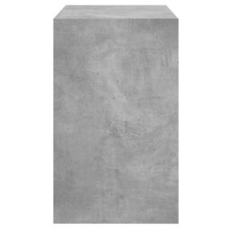 Berkfield Shoe Cabinet Concrete Grey 80X42X69 Cm Engineered Wood - thumbnail 6