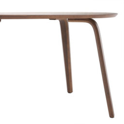Birchstone Retro Walnut Effect 4-6 Seater Oval Dining Table - 140Cm - thumbnail 7