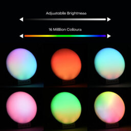 Valuelights Smart Sunrise Alarm Clock Wake Up Lamp, Dual Alarms And Snooze Function, Natural Sounds With 2-In-1 Wireless Charger - thumbnail 7