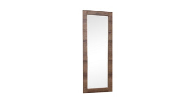 Arte Elegant Denver Mirror In Oak Monastery Frame - Versatile Wide Reflective Décor - W560mm X H1500mm X D20mm - image 1