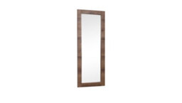 Arte Elegant Denver Mirror In Oak Monastery Frame - Versatile Wide Reflective Décor - W560mm X H1500mm X D20mm