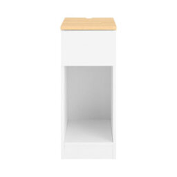 Sobuy Fbt111-Ii-Nw, Bedside Table Nightstand Side Table End Table Sofa Table Coffee Table,wood Effect,w25.2Xd40Xh60 - thumbnail 1