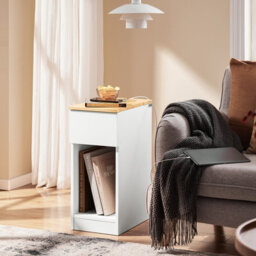 Sobuy Fbt111-Ii-Nw, Bedside Table Nightstand Side Table End Table Sofa Table Coffee Table,wood Effect,w25.2Xd40Xh60 - thumbnail 9