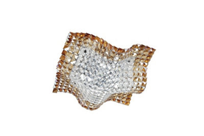 Luminosa Lighting Luminosa Rumba Ceiling Light Transparent, Amber, Crystal 44X12X44Cm